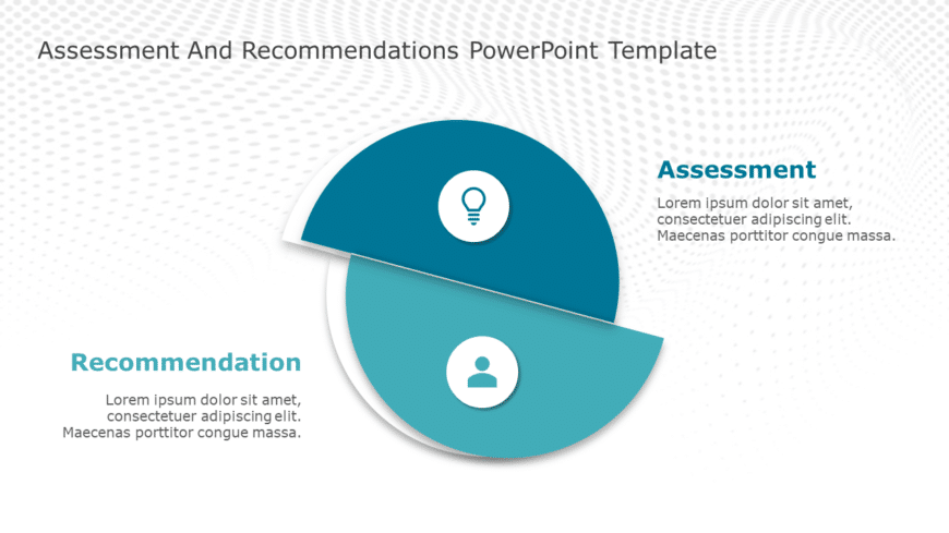 Assessment and Recommendations 02 PowerPoint Template