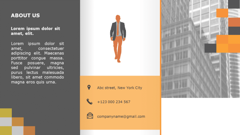 Business Brochure PowerPoint Template & Google Slides Theme