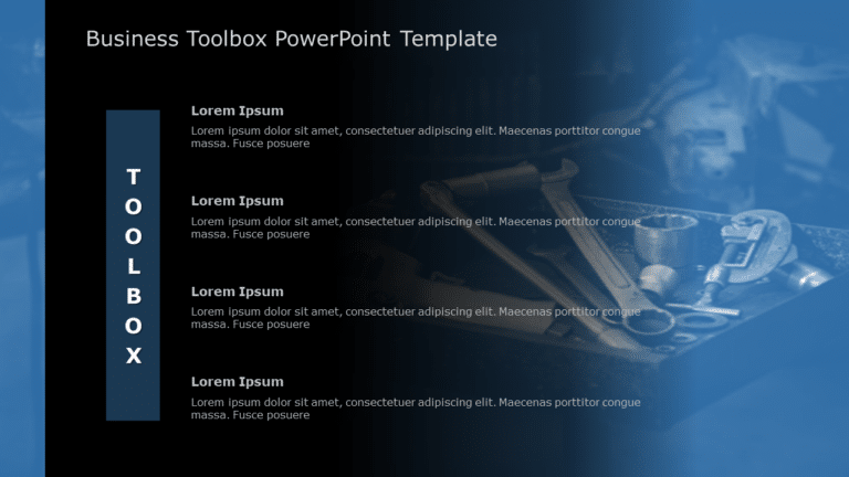 Business Toolbox PowerPoint Template & Google Slides Theme