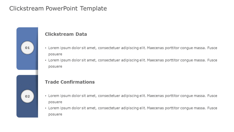 Clickstream 01 PowerPoint Template & Google Slides Theme