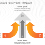 Converging Arrows PowerPoint Template & Google Slides Theme