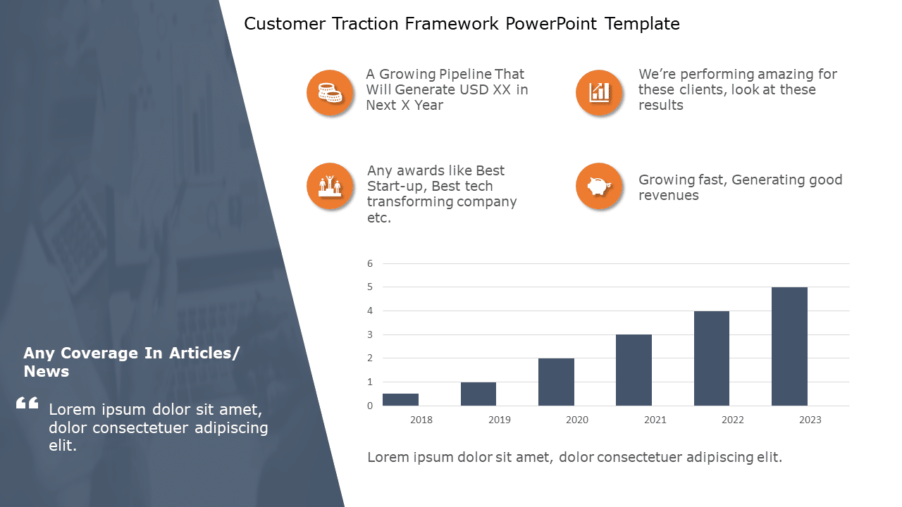 Customer Traction Framework 03 PowerPoint Template & Google Slides Theme