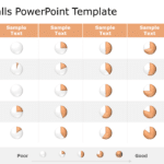 Harvey Balls 30 PowerPoint Template & Google Slides Theme