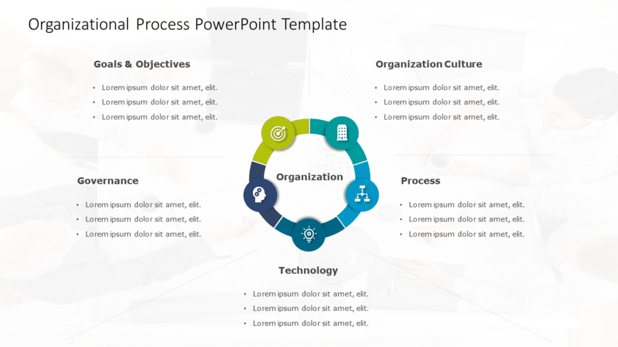 Organizational Process 01 PowerPoint Template