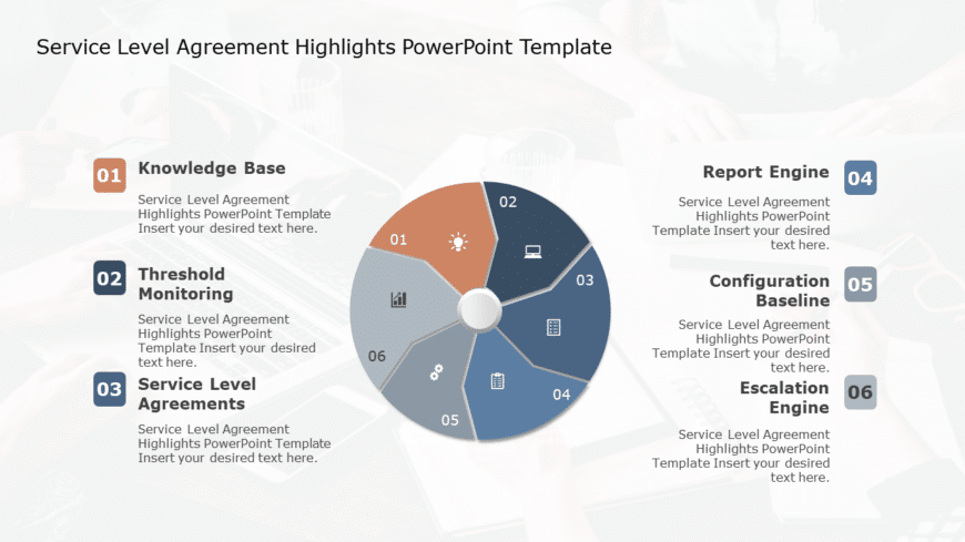 Service Level Agreement Highlights PowerPoint Template