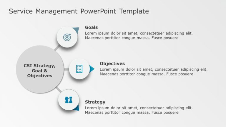 Service Management PowerPoint Template & Google Slides Theme