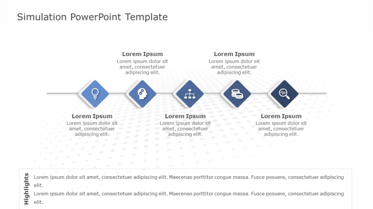 Simulation PowerPoint Template & Google Slides Theme