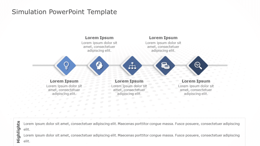 Simulation PowerPoint Template