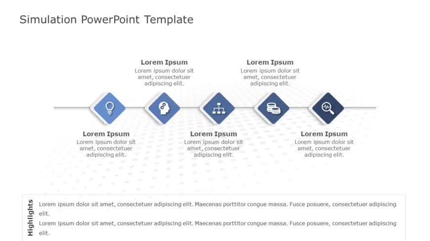 Simulation PowerPoint Template