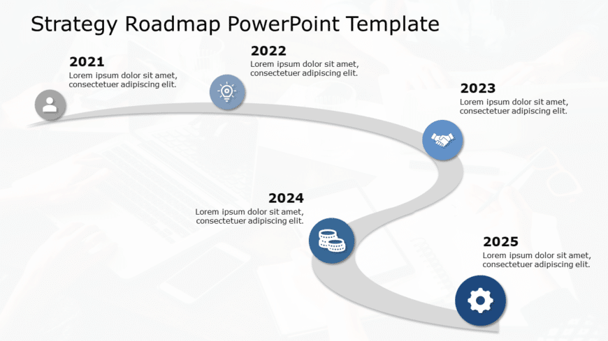 Strategy Roadmap 09 PowerPoint Template