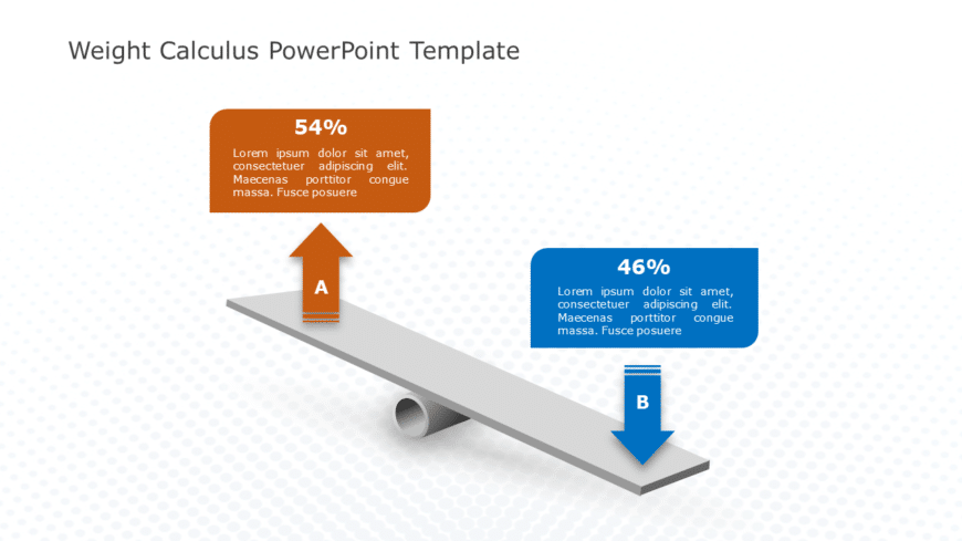 Weight Calculus 01 PowerPoint Template