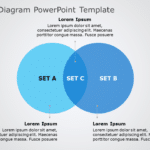 2 Way Venn Diagram 01 PowerPoint Template & Google Slides Theme