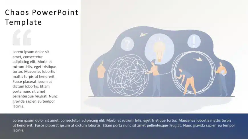 Chaos PowerPoint Template