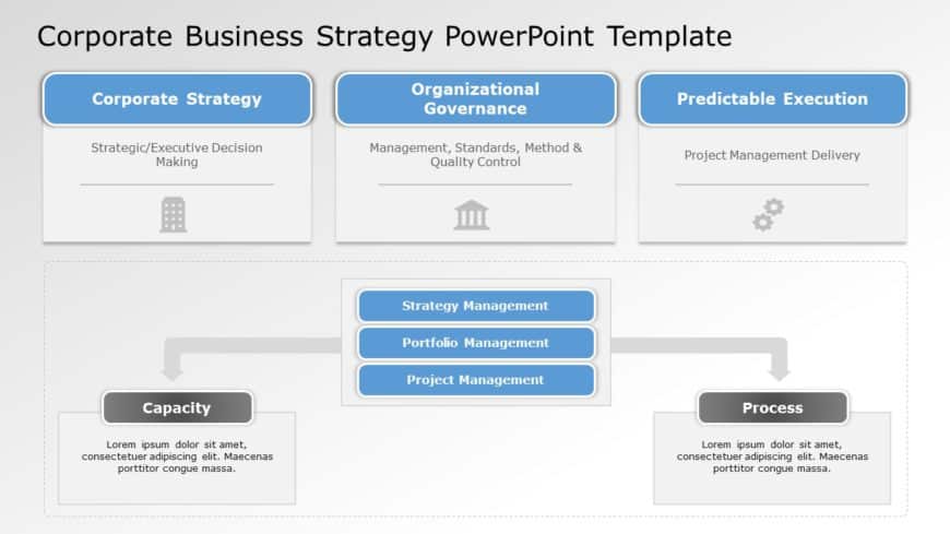 Corporate Business Strategy PowerPoint Template