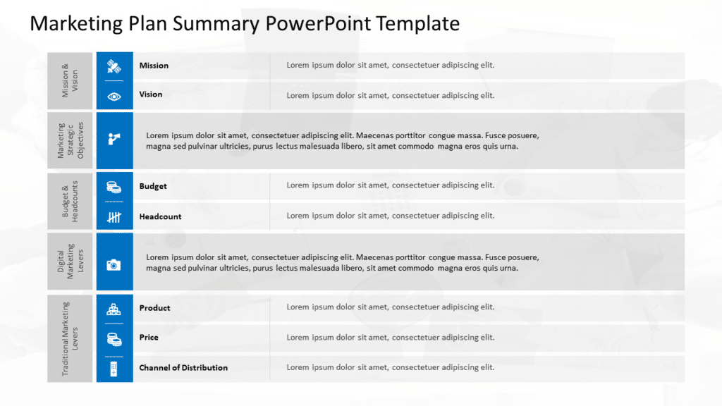 1009+ Free Editable One Page Marketing Plan Templates for PowerPoint ...