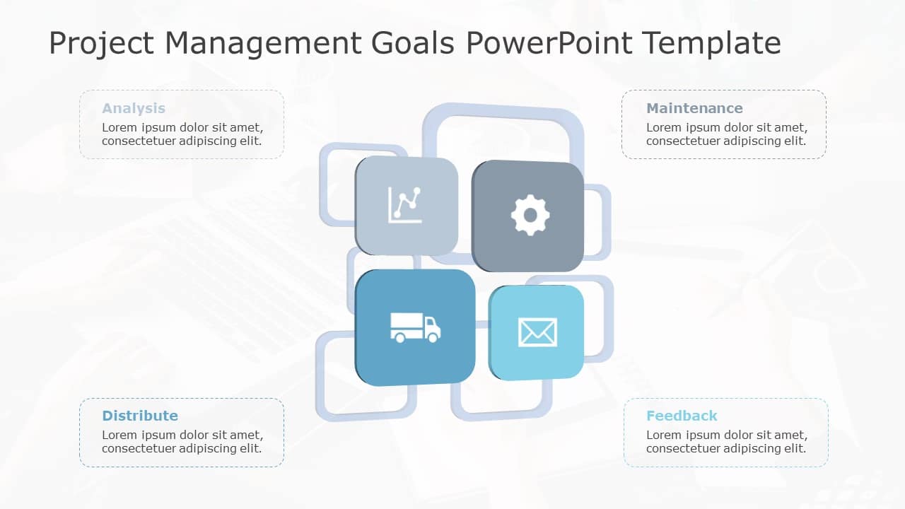 Project Management Goals PowerPoint Template & Google Slides Theme