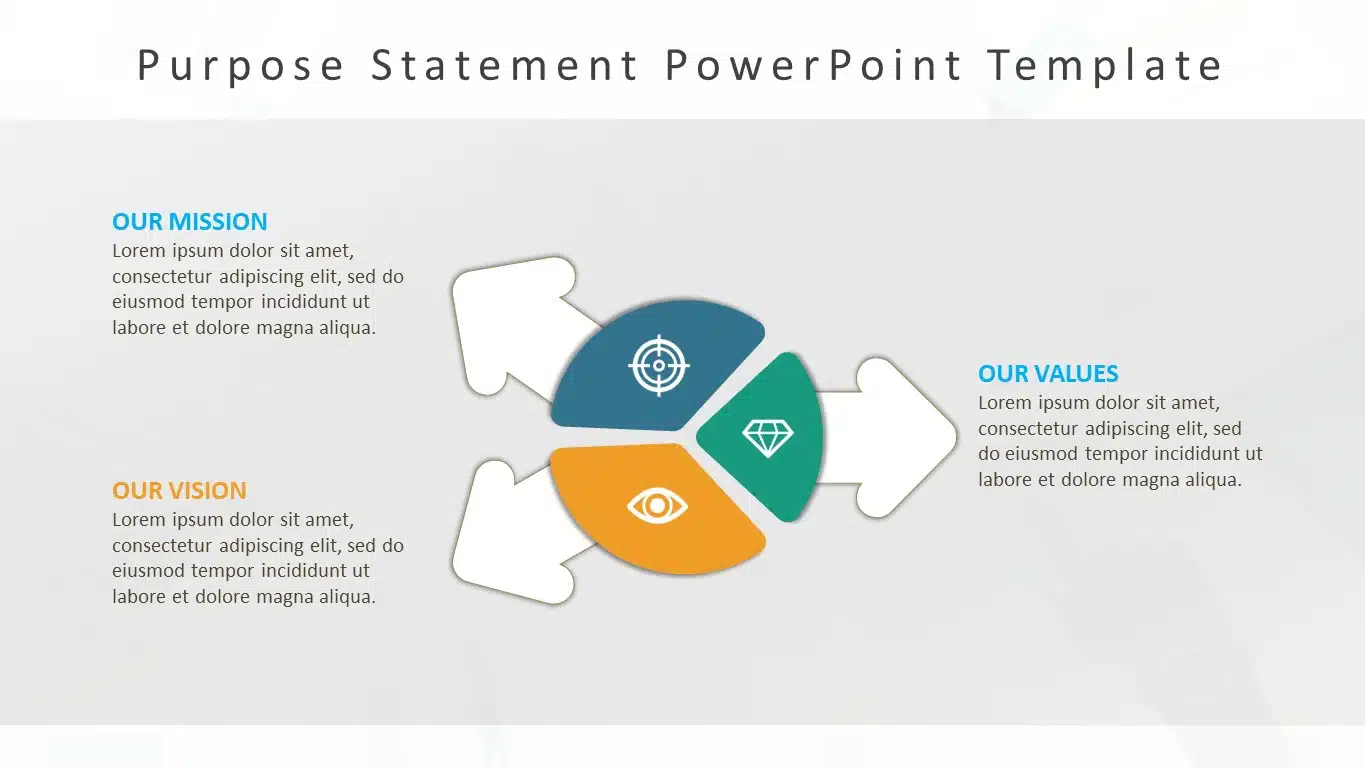 Purpose Statement 03 PowerPoint Template & Google Slides Theme