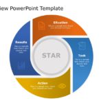 Star Interview 02 PowerPoint Template & Google Slides Theme