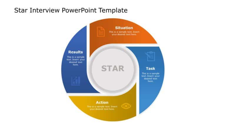 Star Interview 02 PowerPoint Template & Google Slides Theme