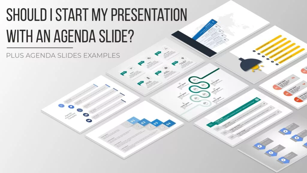 Should I Start My Presentation With An Agenda Slide? Plus Agenda Slides Examples