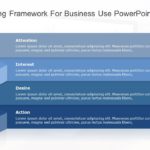 AIDA Marketing Framework for business use ,28k PowerPoint Template & Google Slides Theme