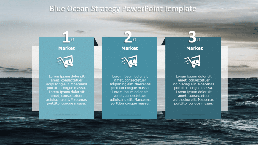 Blue Ocean Strategy 2 PowerPoint Template