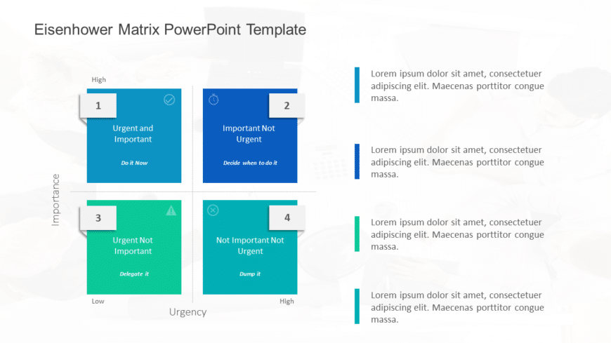 Eisenhower Matrix PowerPoint Template