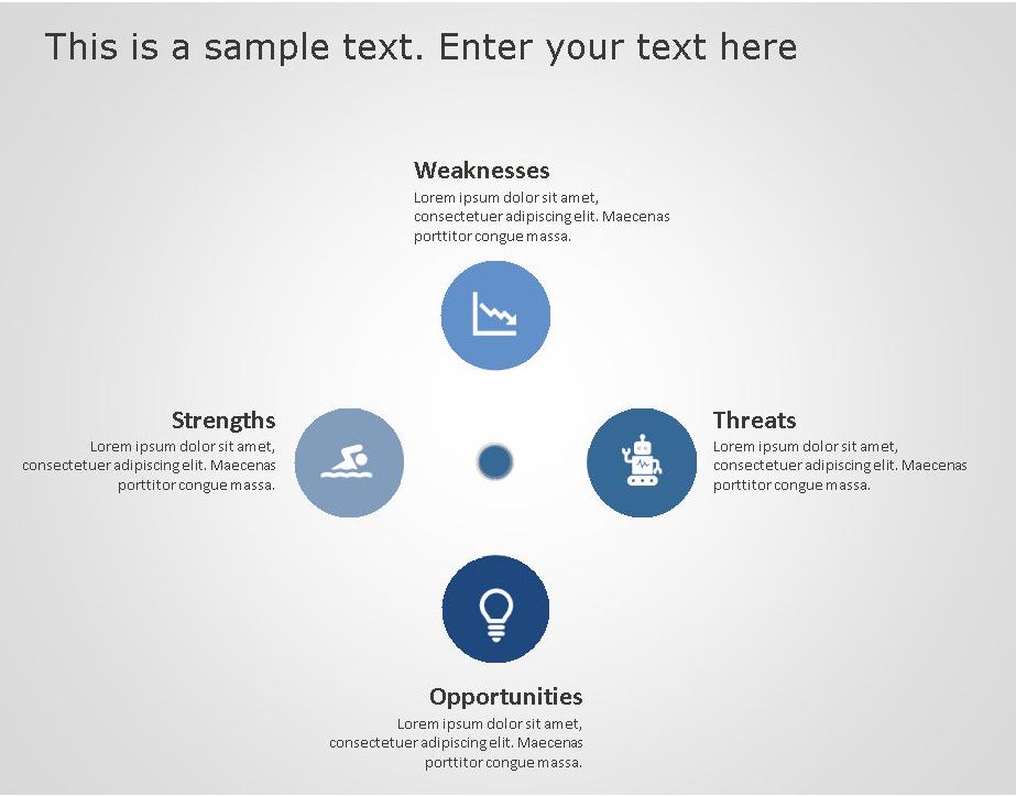 SWOT Analysis 100 PowerPoint Template