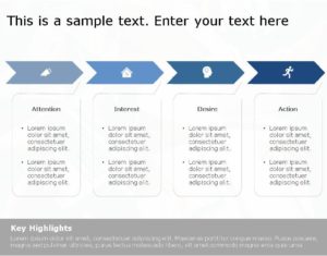 AIDA Marketing Framework for business use ,2k PowerPoint Template ...