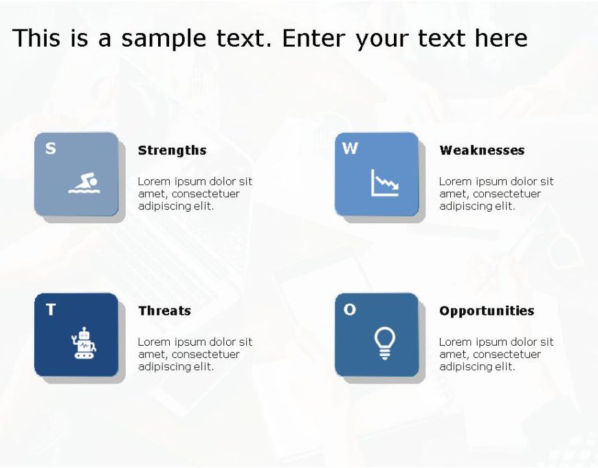 SWOT Analysis 121 PowerPoint Template