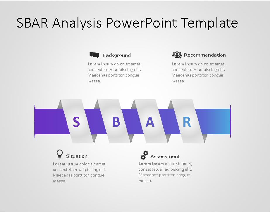 SBAR for business use ,13l PowerPoint Template