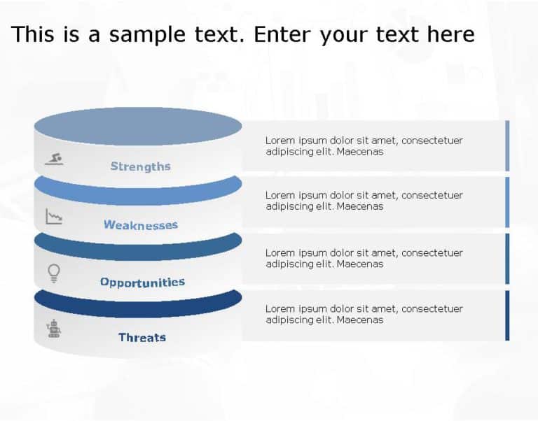 SWOT Analysis 101 PowerPoint Template & Google Slides Theme