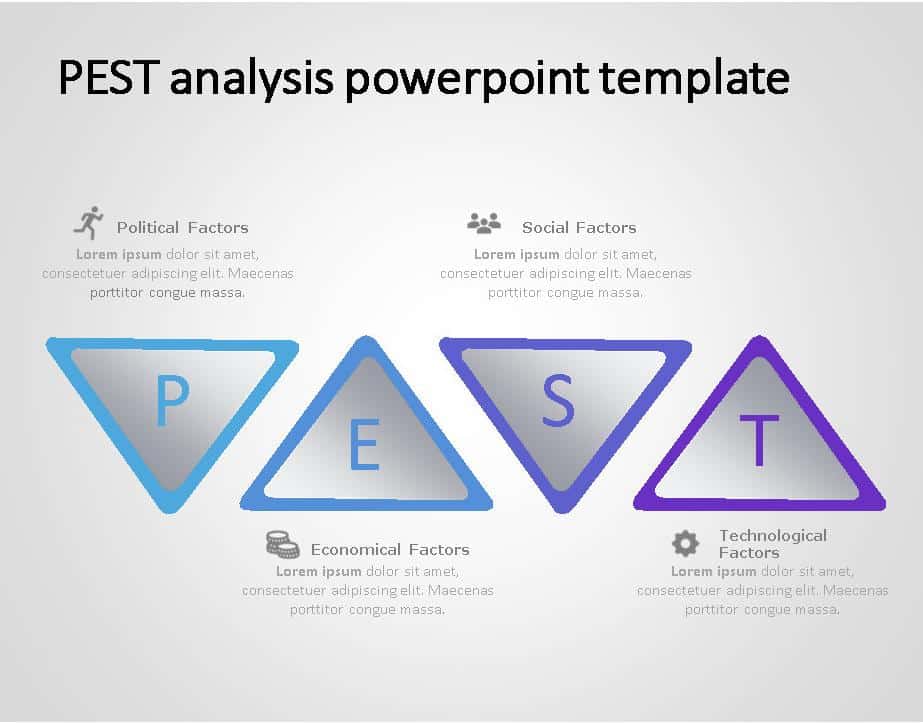 PEST Strategy for business use -17i PowerPoint Template