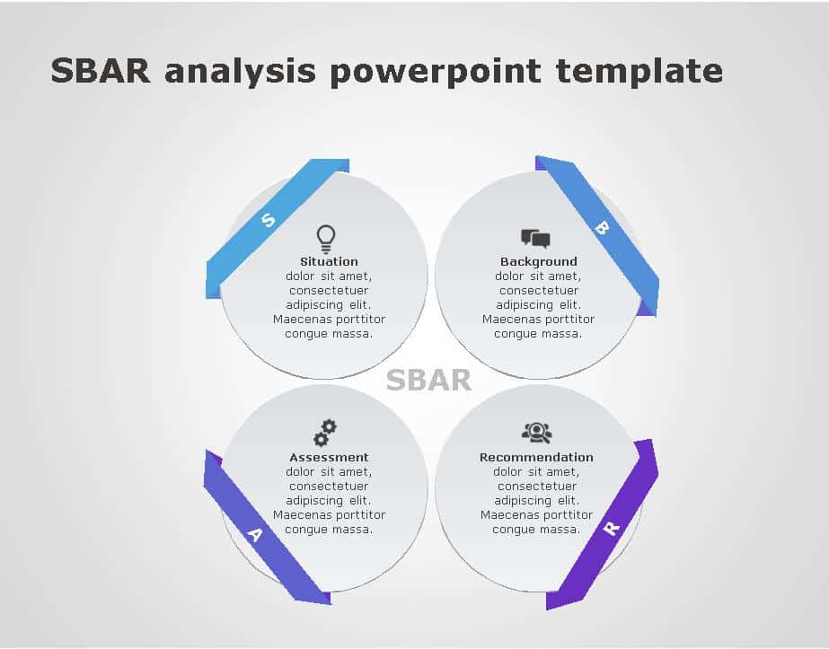 SBAR for business use ,27l PowerPoint Template