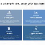 SWOT Analysis 122 PowerPoint Template