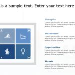 SWOT Analysis 115 PowerPoint Template