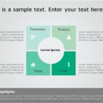 4 P’s Marketing PowerPoint Template