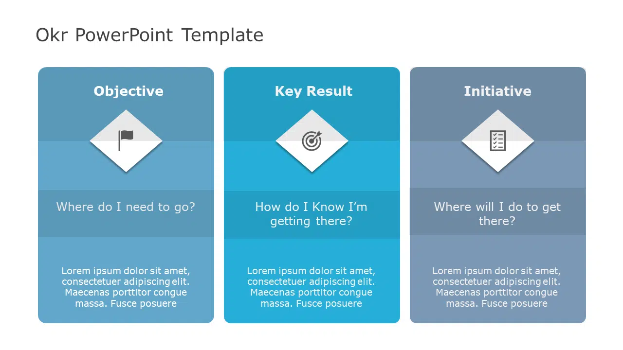 OKR 02 PowerPoint Template & Google Slides Theme