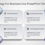 PEST Strategy for business use -13i PowerPoint Template & Google Slides Theme