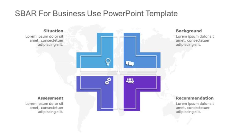 SBAR for business use ,3l PowerPoint Template & Google Slides Theme