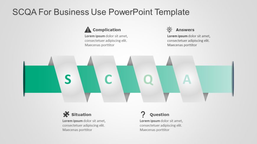 SCQA for business use ,10j PowerPoint Template