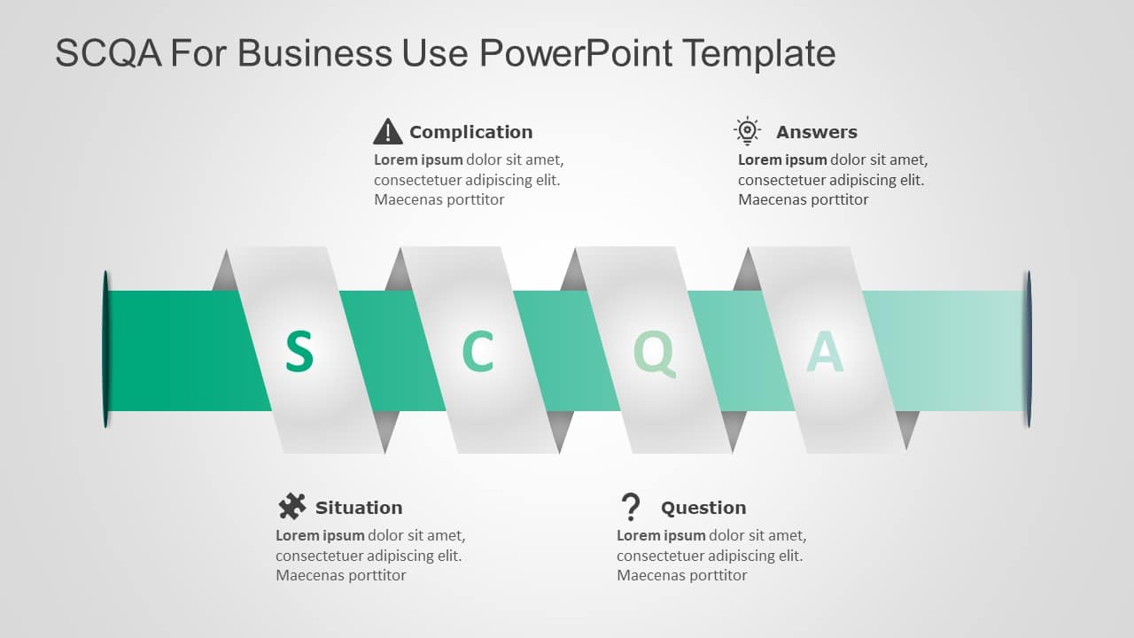 SCQA for business use ,10j PowerPoint Template & Google Slides Theme