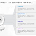 SCQA for business use ,12j PowerPoint Template & Google Slides Theme