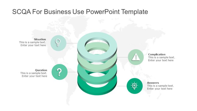 SCQA for business use ,22j PowerPoint Template & Google Slides Theme