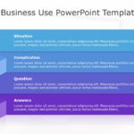 SCQA for business use ,6j PowerPoint Template & Google Slides Theme