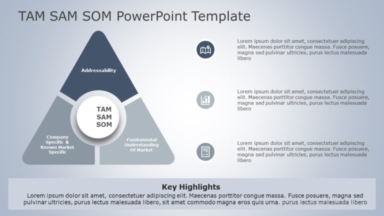 TAM SAM SOM 03 PowerPoint Template & Google Slides Theme