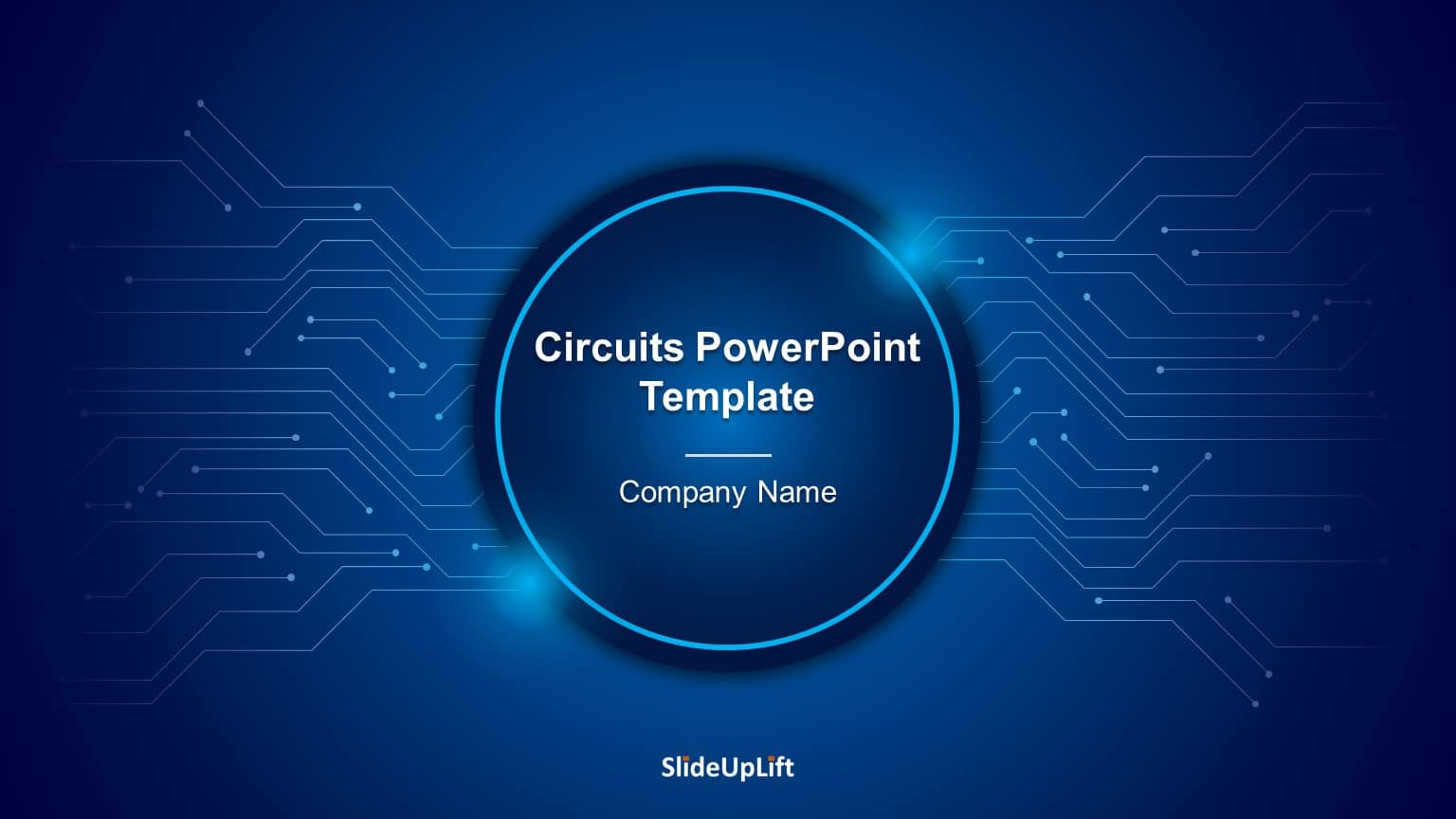 Circuits PowerPoint Template & Google Slides Theme
