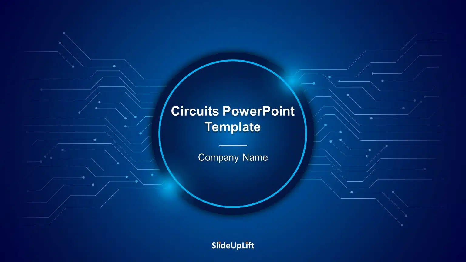 Circuits PowerPoint Template & Google Slides Theme