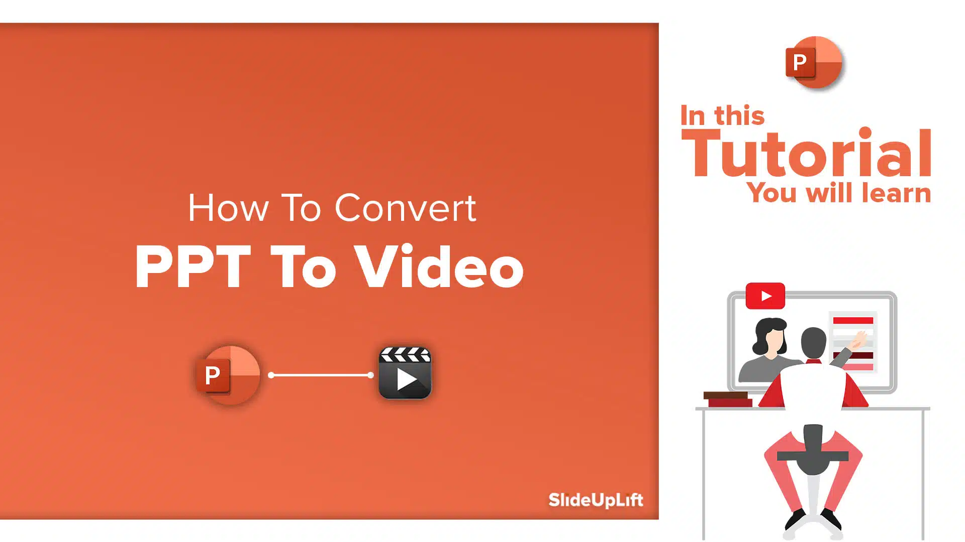 How To Convert PPT To Video | Presentation To Video