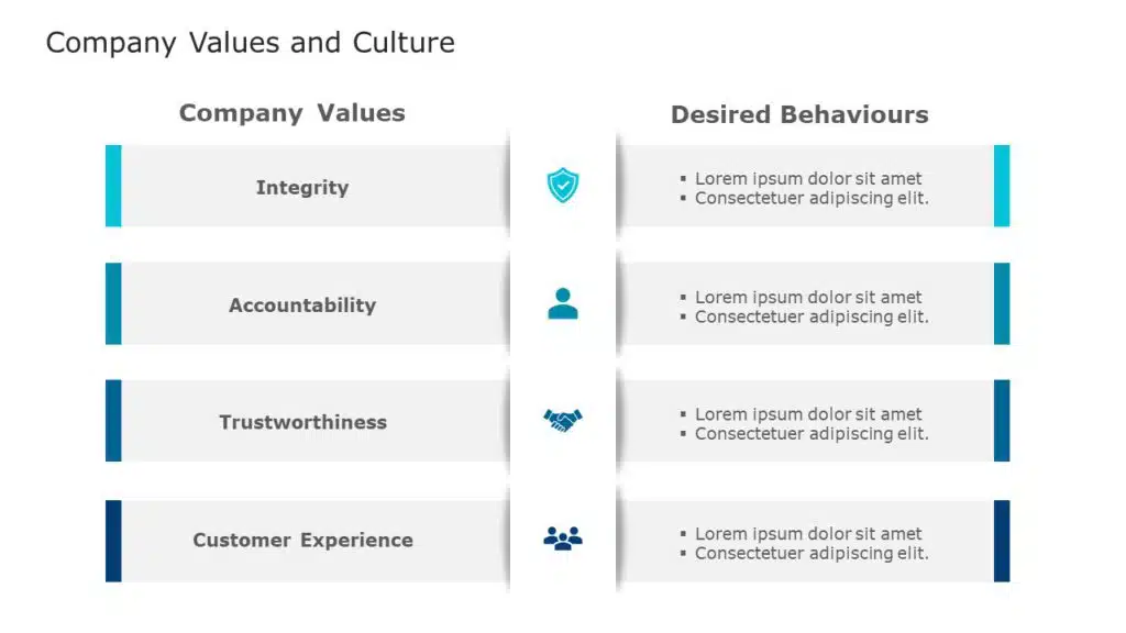 Company values and culture